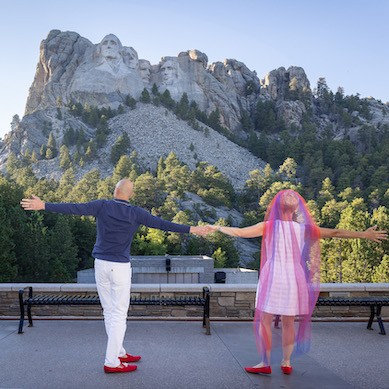 Wedding #37 Mt. Rushmore Evan & Susan Money